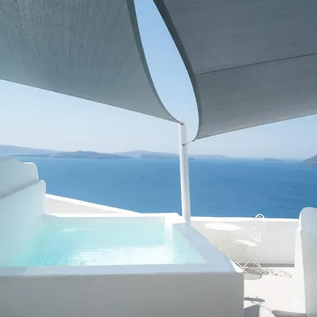Magnificent Santorini Luxury With Sea View And Hot Tub *