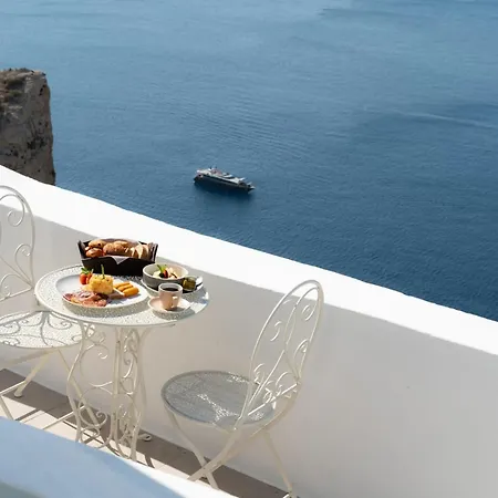 Magnificent Santorini | Luxury With Sea View And Hot Tub | Villa