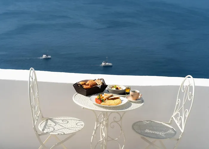 Magnificent Santorini Luxury With Sea View And Hot