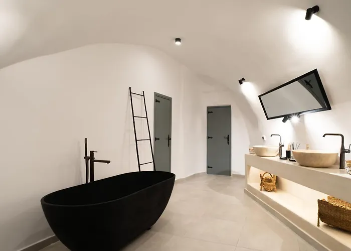 Magnificent Santorini Luxury With Sea View And Hot * イア