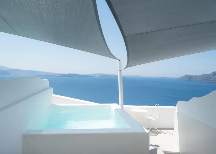 Magnificent Santorini Luxury With Sea View And Hot ヴィラ イア